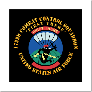 1722d Combat Control Squadron - First There X 300 Posters and Art